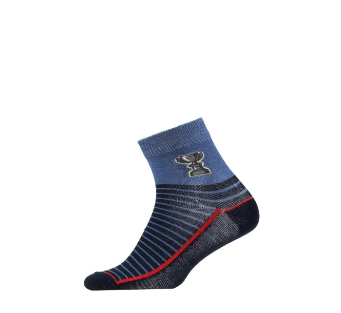 Gatta 224.N59, G24.N59 Cottoline Woisenne chlapčenské vzorované ponožky 21-26