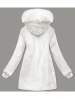 KURTKA DAMSKA Z KAPTUREM BIAŁA model 21242716 - Z-DESIGN
