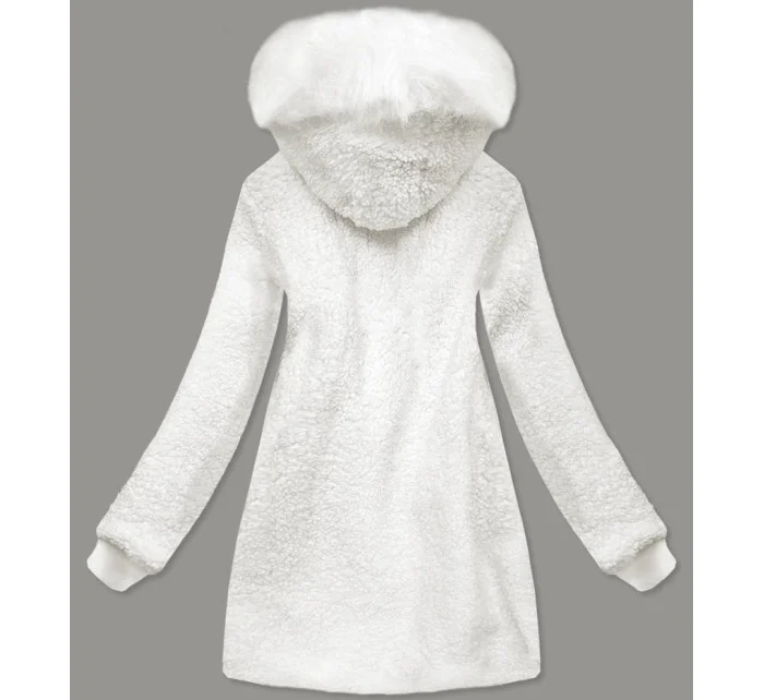 KURTKA DAMSKA Z KAPTUREM BIAŁA model 21242716 - Z-DESIGN