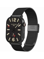 Chytré hodinky Gravity model 21805515 Červený silikonový řemínek + černý náramek Chytré hodinky Gravity model 21805515 Červený silikonový řemínek + černý náramek