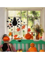 DEKORATÍVNA FIGÚRKA HALLOWEEN PAVÚK BIELY