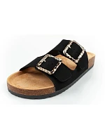 Lee Cooper dámske šnurovacie šľapky slip-on black semišové pohodlné ľahké dámske