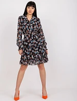 Dámske šaty-DHJ-SK-C2212.35-čierne