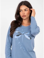 DU PI FP 008.30 sivomodré pyžamo