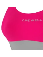 Dámske jednodielne plavky Katie Dark Pink with Grey - Crowell Dámske jednodielne plavky Katie Dark Pink with Grey - Crowell