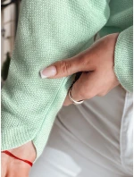 Dámsky oversize sveter NORVAN mint FashionStreet MY2454 Dámsky oversize sveter NORVAN mint FashionStreet MY2454