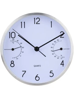NÁSTENNÉ ALEBO STOLOVÉ HODINY 15X4CM ARTICASA BIELE