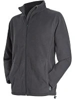 Stedman Fleece Jacket Men Pánska fleecová bunda 05.5030 grey steel Stedman Fleece Jacket Men Pánska fleecová bunda 05.5030 grey steel