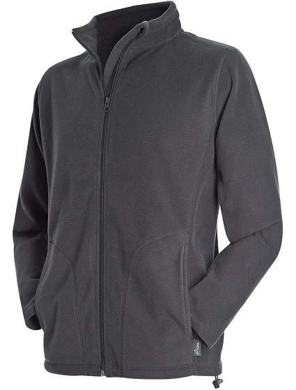 Fleece Jacket Men Pánská fleecová bunda model 22477440 grey steel - Stedman Fleece Jacket Men Pánská fleecová bunda model 22477440 grey steel - Stedman