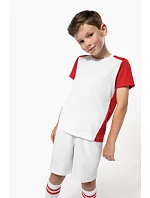 PA Dětské kontrastní sportovní tričko 20. white/red model 22448578 - Kariban ProAct PA Dětské kontrastní sportovní tričko 20. white/red model 22448578 - Kariban ProAct