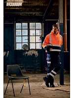 Mikina s kapucňou Yoko HVK 05 Hi-Vis 79.VK05 čierna Mikina s kapucňou Yoko HVK 05 Hi-Vis 79.VK05 čierna