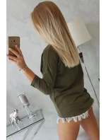 American Girl khaki model 18743841 halenka S/M L/XL - K-Fashion