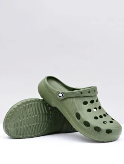 Męskie Klapki Sandały Do Ogrodu Basen Zielone