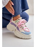 Dámské tenisky na masivní podrážce model 21667390 - Boto Dámské tenisky na masivní podrážce model 21667390 - Boto