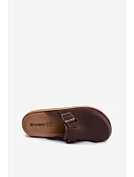 Dámské s přezkou  Čokoládové model 22200728 - Inblu