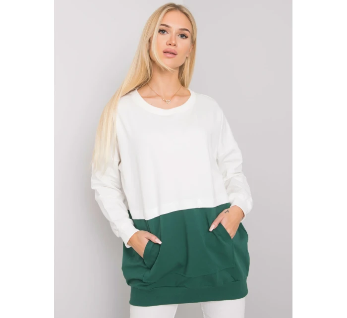 Blúzka RV BL 7197.89P biela zelená