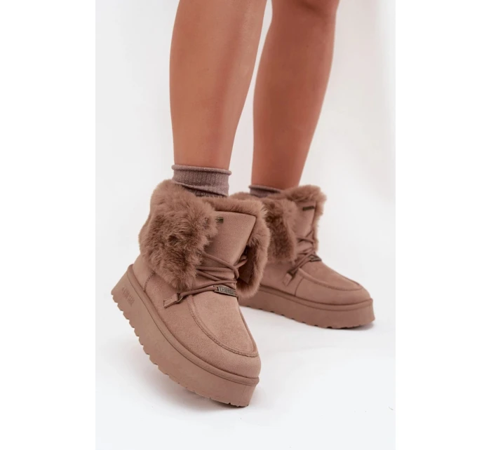 Snehové topánky model 218745 Krok vo veľkom štýle