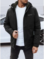 Pánská zimní bunda s kapucí černá Dstreet model 21980783 - FashionStreet