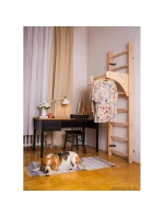 DREVENÝ REBRÍK S LAVIČKOU 112