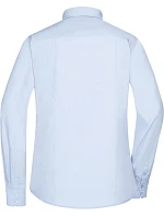 JN 677 Popelínová halenka s dlouhým rukávem model 22436637 light blue - Daiber JN 677 Popelínová halenka s dlouhým rukávem model 22436637 light blue - Daiber