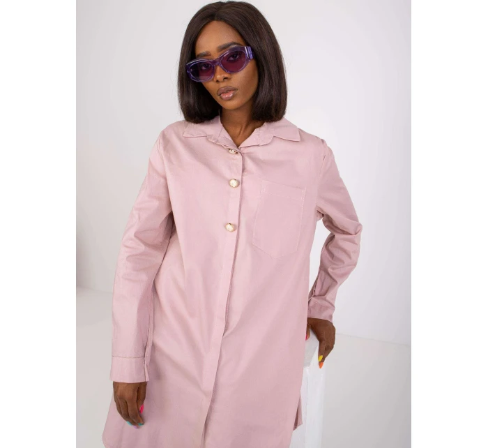 Košeľa DHJ KS 6731.09P svetlo ružová