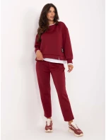 Komplet IT KMPL model 21302467 bordowy - FPrice Komplet IT KMPL model 21302467 bordowy - FPrice