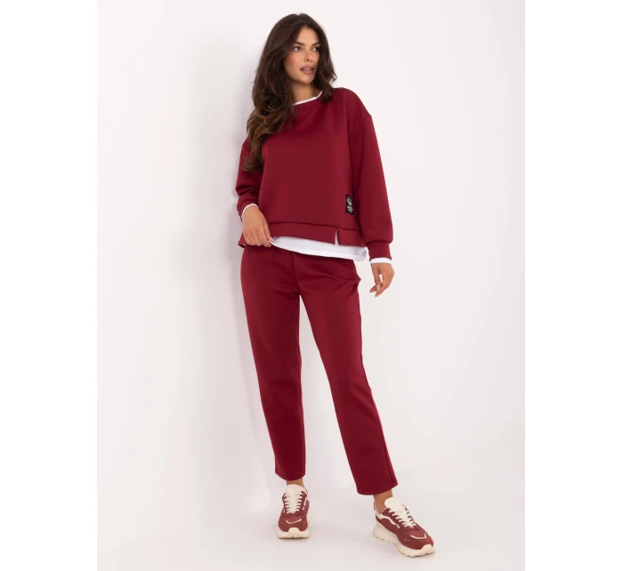 Komplet IT KMPL model 21302467 bordowy - FPrice Komplet IT KMPL model 21302467 bordowy - FPrice