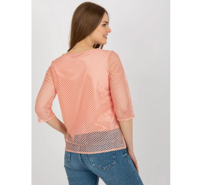 Blúzka LK BZ 506642.94 broskýň