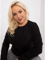 Bluzka RV BZ model 19154484 czarny - FPrice Bluzka RV BZ model 19154484 czarny - FPrice