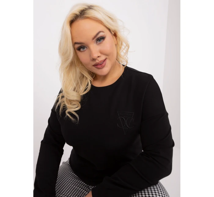 Bluzka RV BZ model 19154484 czarny - FPrice Bluzka RV BZ model 19154484 czarny - FPrice