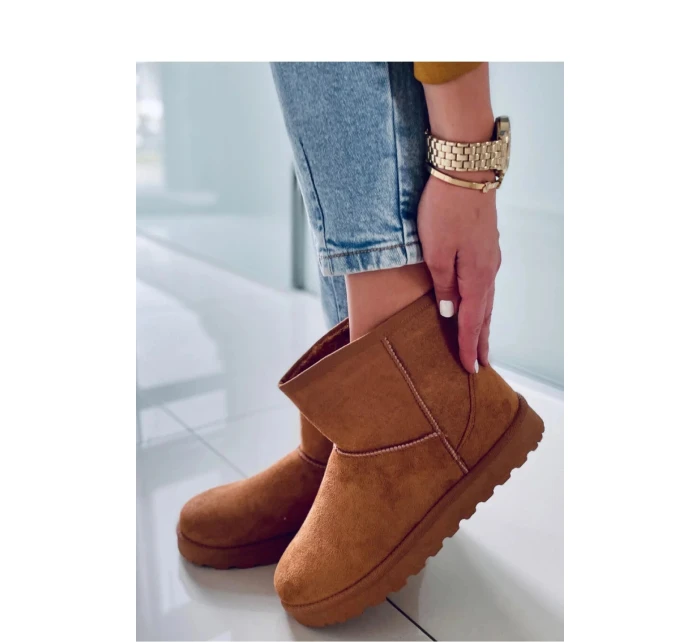 Dámske snehule model 85-848 hnedá - Inello