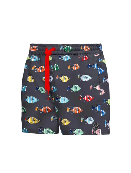 Pánské plavkové kraťasy Happy model 18339773 - Self Pánské plavkové kraťasy Happy model 18339773 - Self