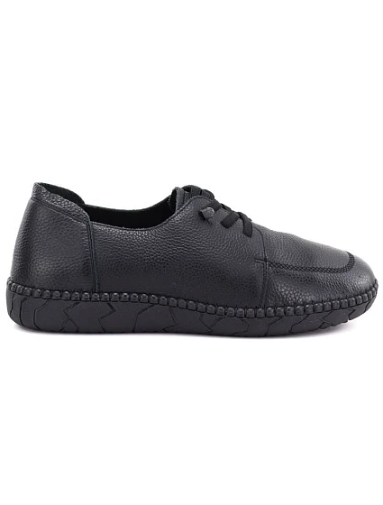 Pohodlné černé dámské kožené polobotky Jezzi model 22355132 Pohodlné černé dámské kožené polobotky Jezzi model 22355132