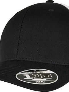 Flexfit 110M/110BM 6-panelová sieťovaná čiapka 55.110M čierna/biela