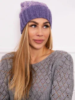 Čepice Paris fleece  růžová model 18750759 - K-Fashion