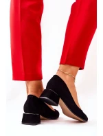 Semišové lodičky Lewski model 21571536 Černé - Boto