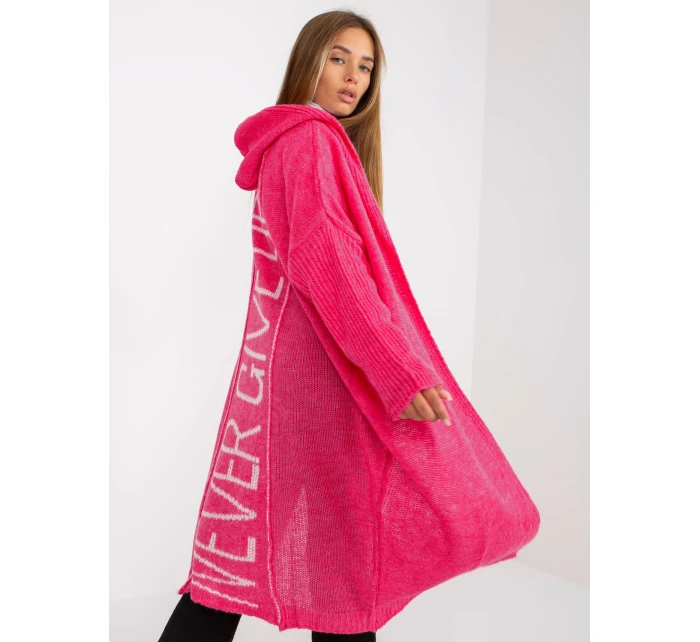 TW SW BI sveter M56.35 fluo ružový