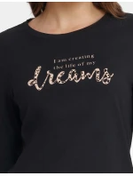 Dámské pyžamo Gino model 21899844 Černá - HENDERSON LADIES