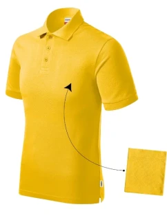 Resist Heavy Polo tričko žlté 04 (štítok značky)