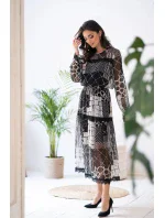 Dámske šaty 9263 Black - Mefese