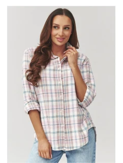 Košeľa s dlhým rukávom model 223232 Makadamia