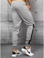 FashionStreet pánske svetlosivé tepláky UX3236