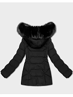 Zimná bunda s odnímateľnou kapucňou S'West black (B8196-1) Zimná bunda s odnímateľnou kapucňou S'West black (B8196-1)