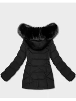 Zimná bunda s odnímateľnou kapucňou S'West black (B8196-1)