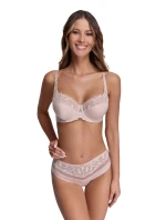 Dámska podprsenka 2105 Yasemin beige plus - AVA