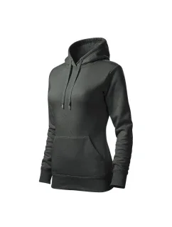 Malfini Cape Free W MLI-F1467 tmavá khaki mikina