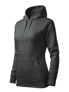 Malfini Cape Free W MLI-F1467 tmavá khaki mikina