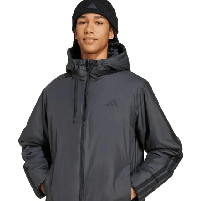 Essentials 3 Stripes Insulated Hooded Jacket M pánské model 21771388 - ADIDAS