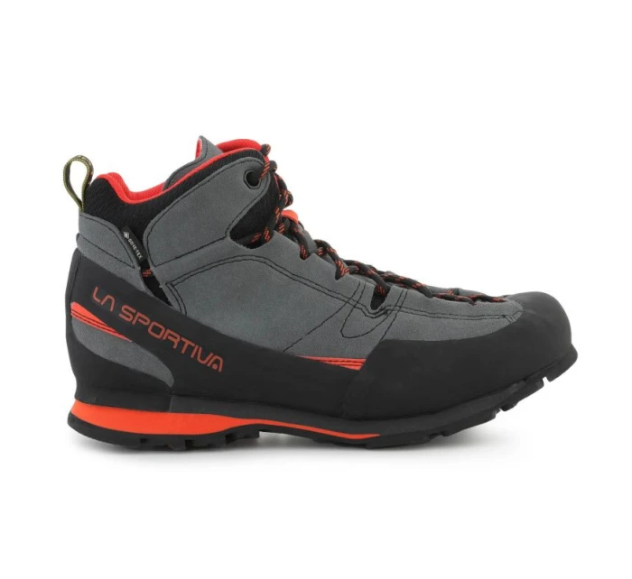 La Sportiva BOULDER X MID GTX ZFAS054G00R04 CARBON/FLAME La Sportiva BOULDER X MID GTX ZFAS054G00R04 CARBON/FLAME