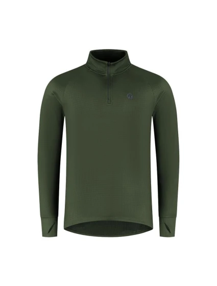 Rogelli bežecká mikina ESSENTIAL zelená 3XL